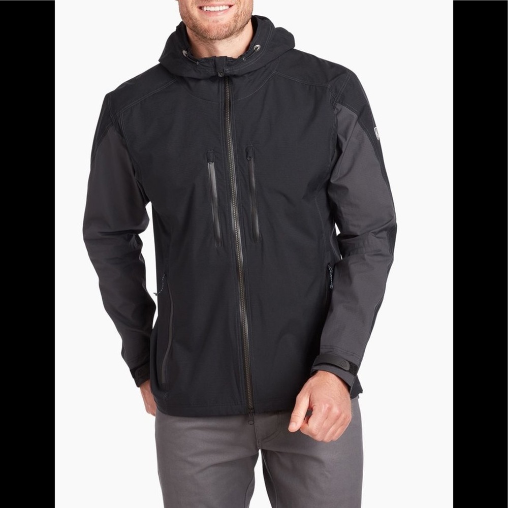 ❗️SOLD Kuhl Men’s Jetstream Rain Jacket Coat Black